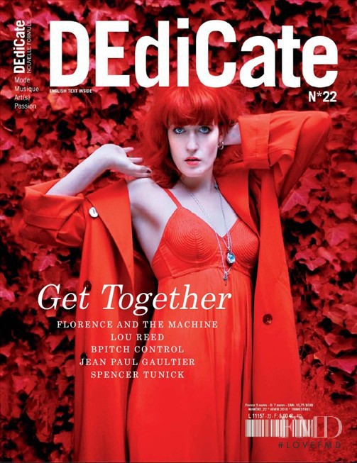 Florence and the machine featured on the DEdiCate cover from January 2010