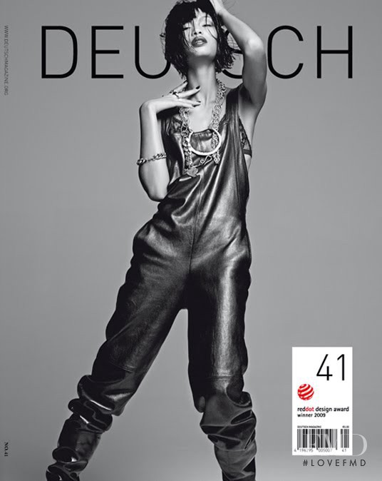 Chanel Iman featured on the DEUTSCH cover from November 2009