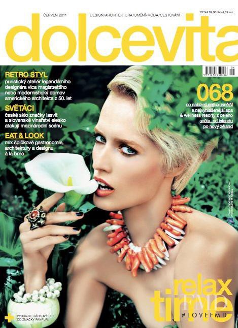 Barbora Sindleryova featured on the dolcevita* cover from June 2011