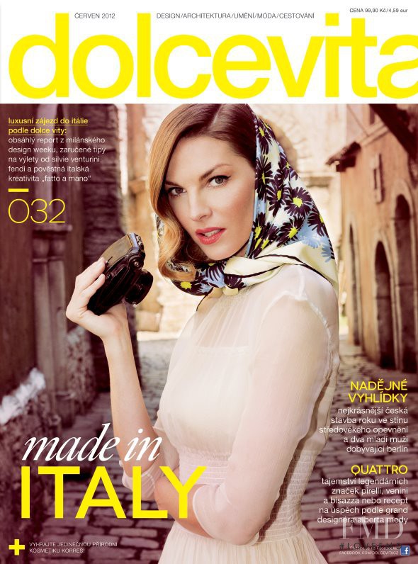 Paulina Nemcova featured on the dolcevita* cover from June 2012