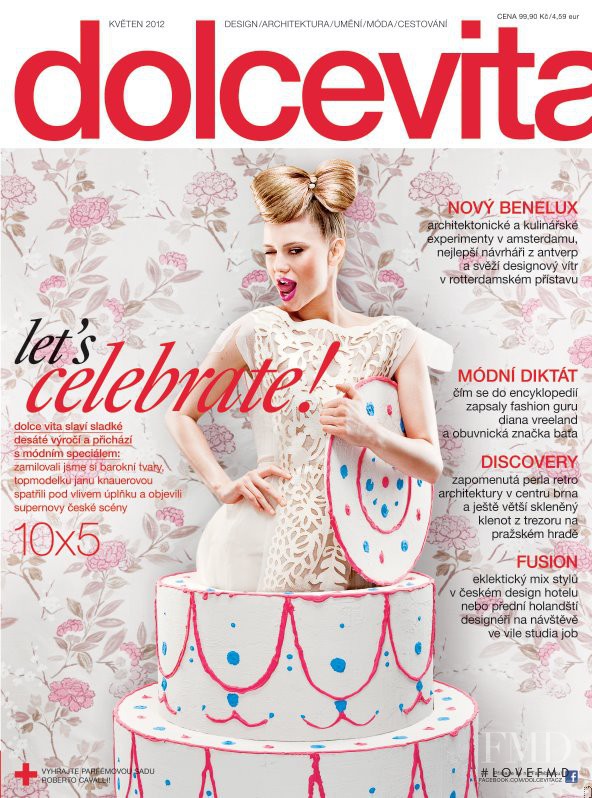 Sasha Gachulincova featured on the dolcevita* cover from May 2012