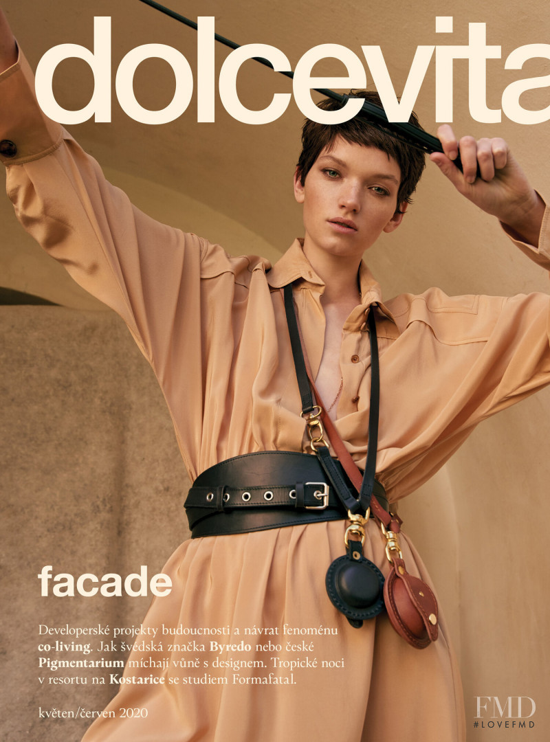 Eva Klimkova featured on the dolcevita* cover from May 2020
