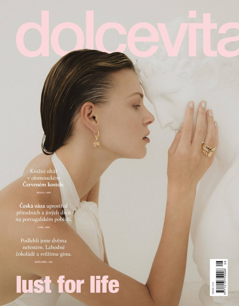 Agata Wojtasik featured on the dolcevita* cover from August 2023