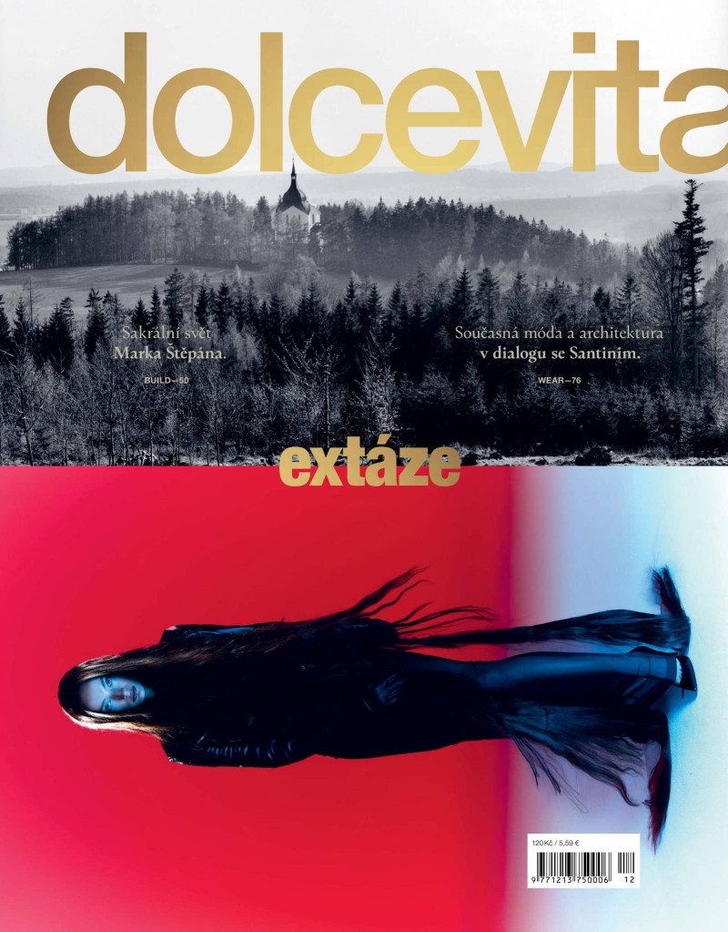 Klara Mrnkova featured on the dolcevita* cover from December 2023
