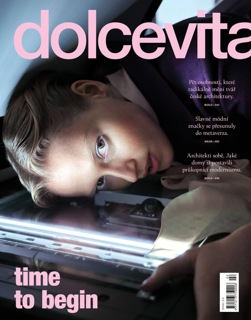 Erika Palkovicova featured on the dolcevita* cover from January 2023