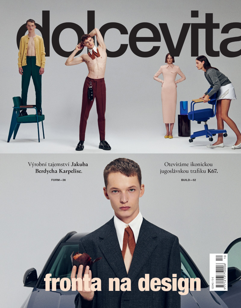 Denisa Smolikova, David Kenvesh, Olexi Kabatsi, Petra Vinsova featured on the dolcevita* cover from October 2023