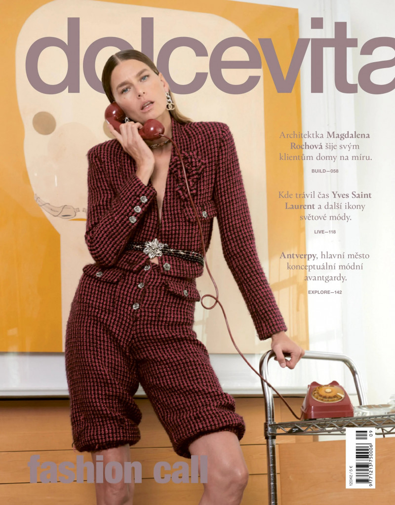 Hana Soukupova featured on the dolcevita* cover from September 2023