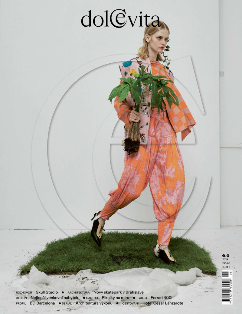 Feya Voishcheva featured on the dolcevita* cover from July 2024