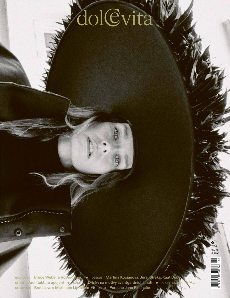 Hana Soukupova featured on the dolcevita* cover from September 2024