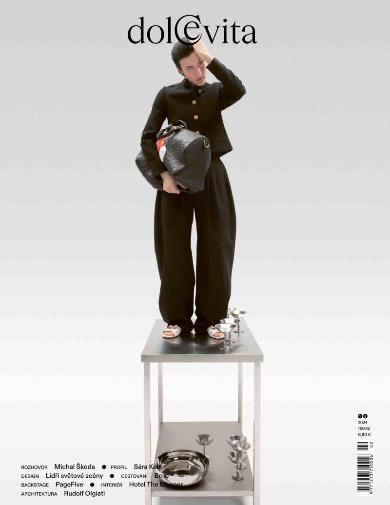 Luisa Weissflog featured on the dolcevita* cover from January 2025