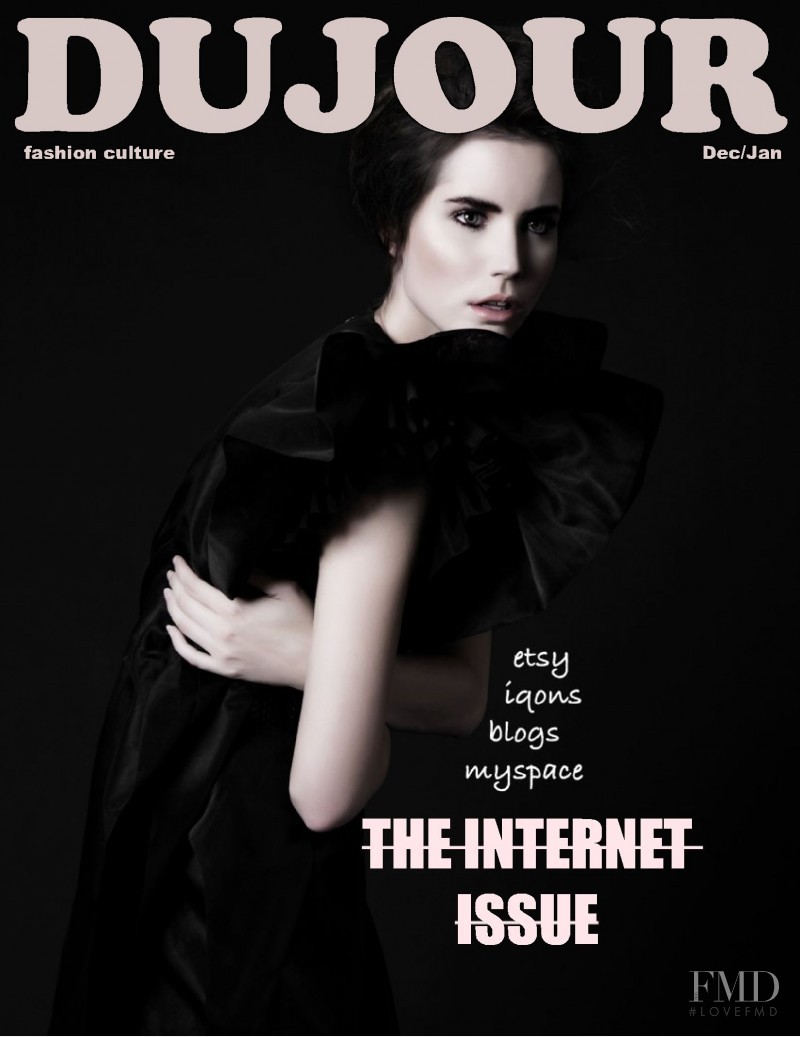  featured on the DuJour cover from December 2009