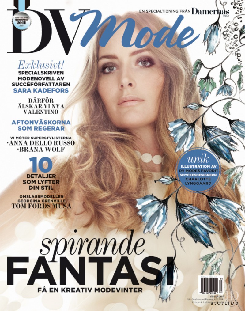 Georgina Grenville featured on the DV mode cover from December 2011