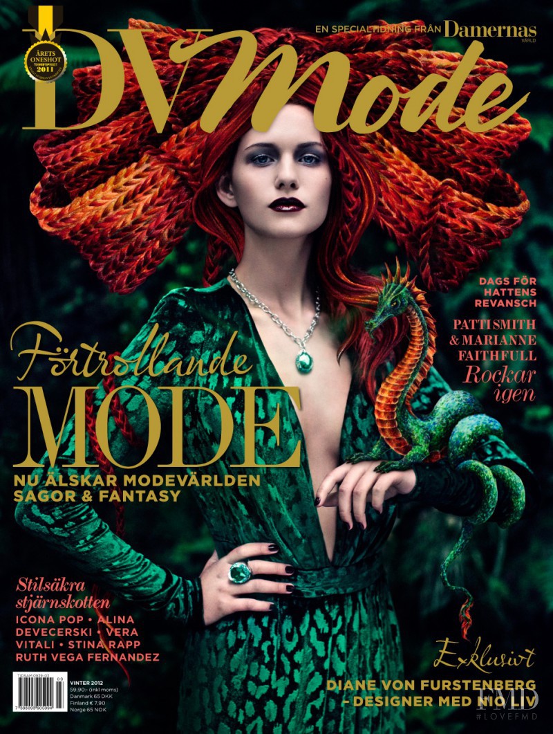 Ilda Lindqvist featured on the DV mode cover from December 2012