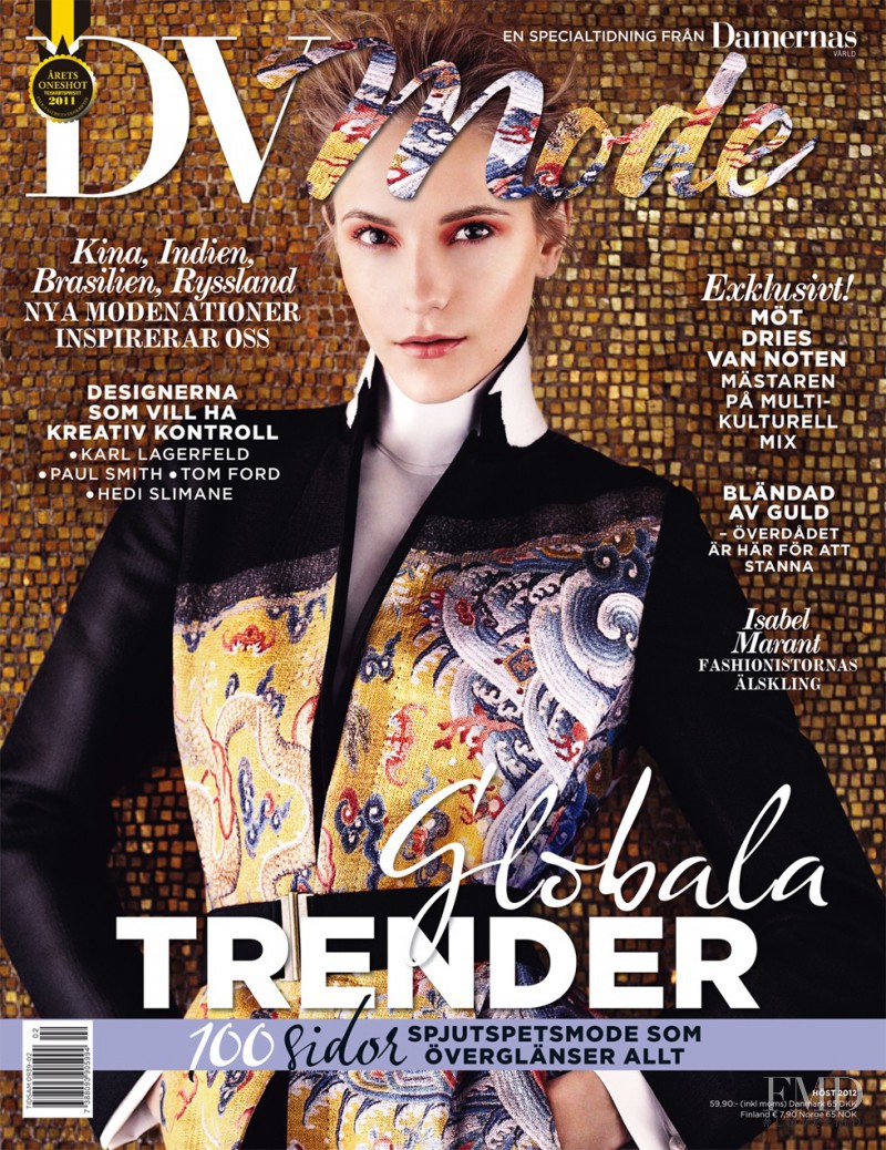 Dorothea Barth Jorgensen featured on the DV mode cover from September 2012