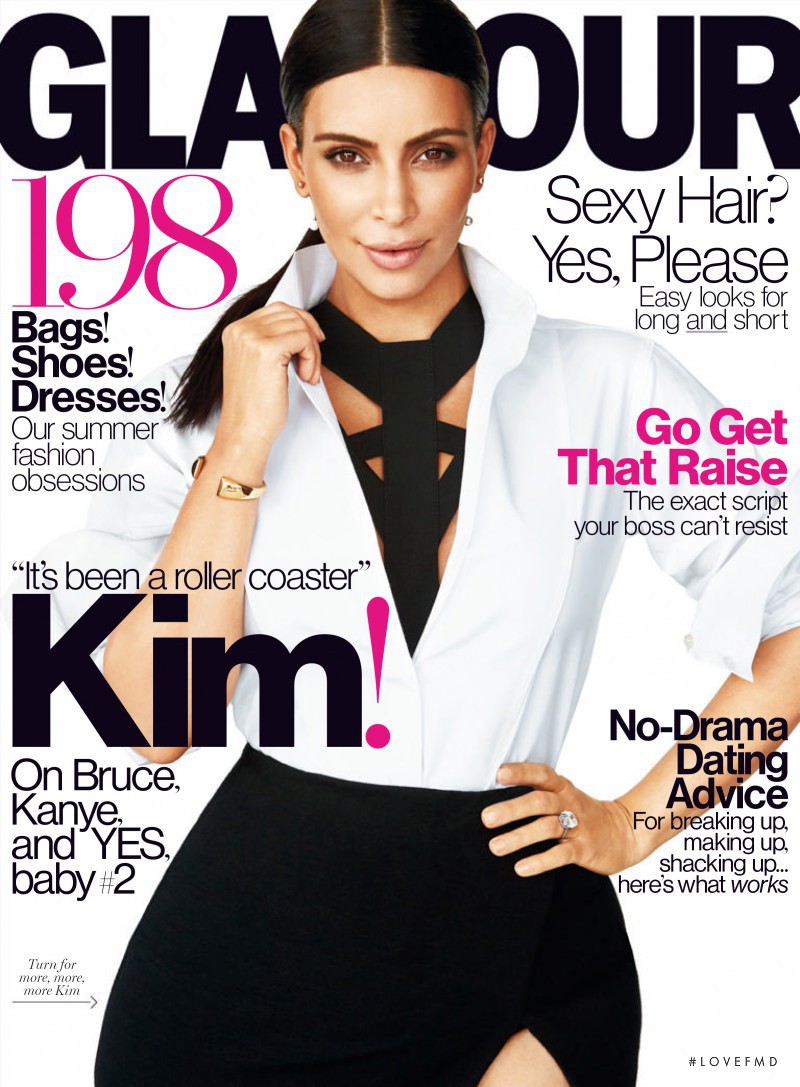  featured on the Glamour USA cover from July 2015