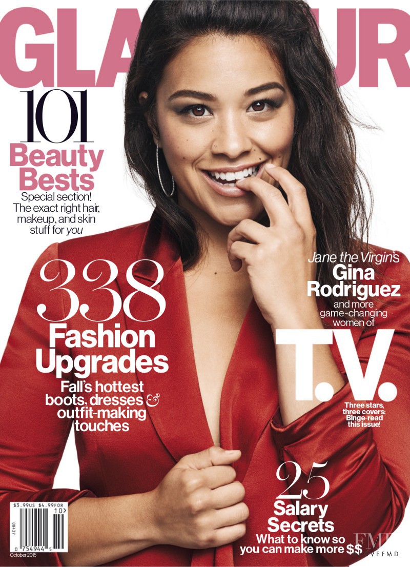  featured on the Glamour USA cover from October 2015