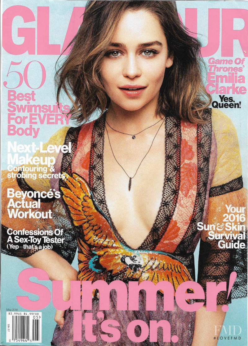  featured on the Glamour USA cover from May 2016