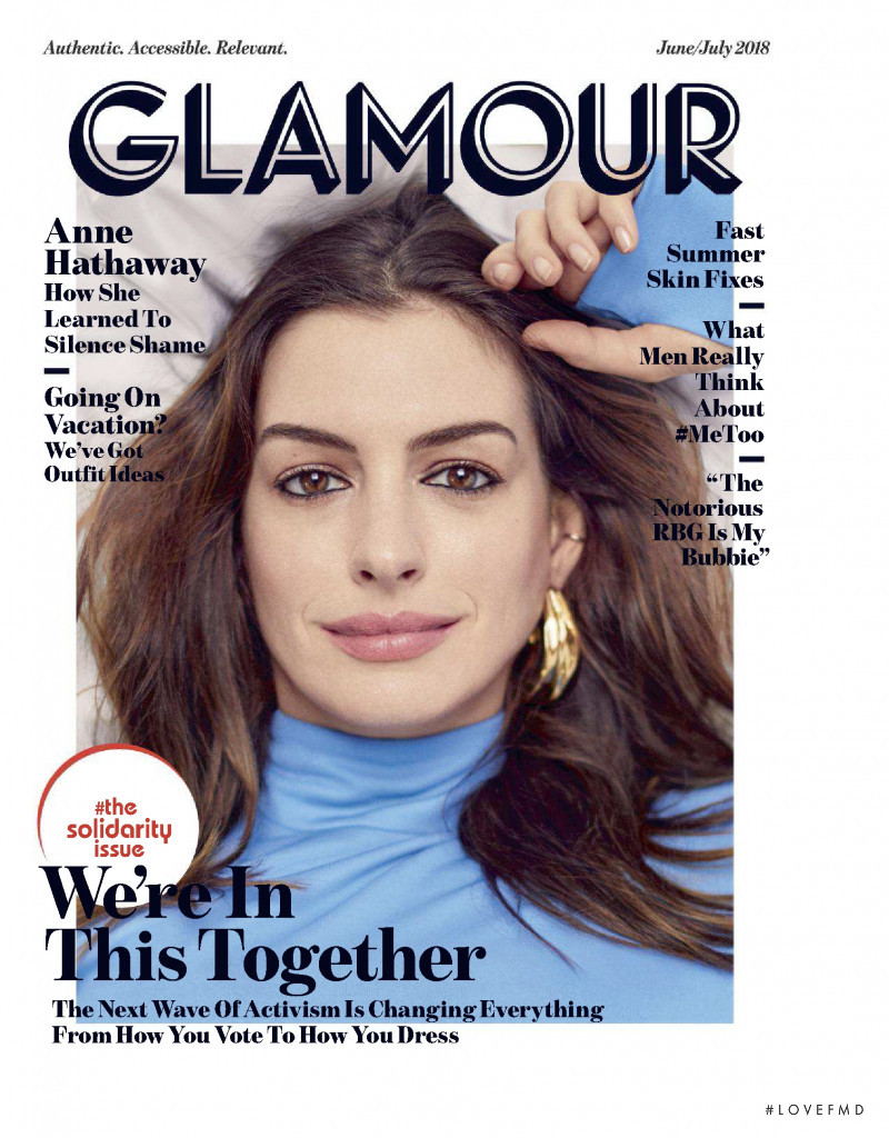  featured on the Glamour USA cover from June 2018