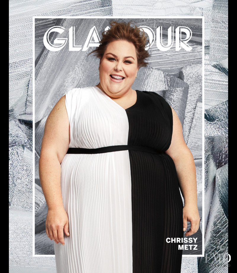 Chrissy Metz featured on the Glamour USA cover from November 2018