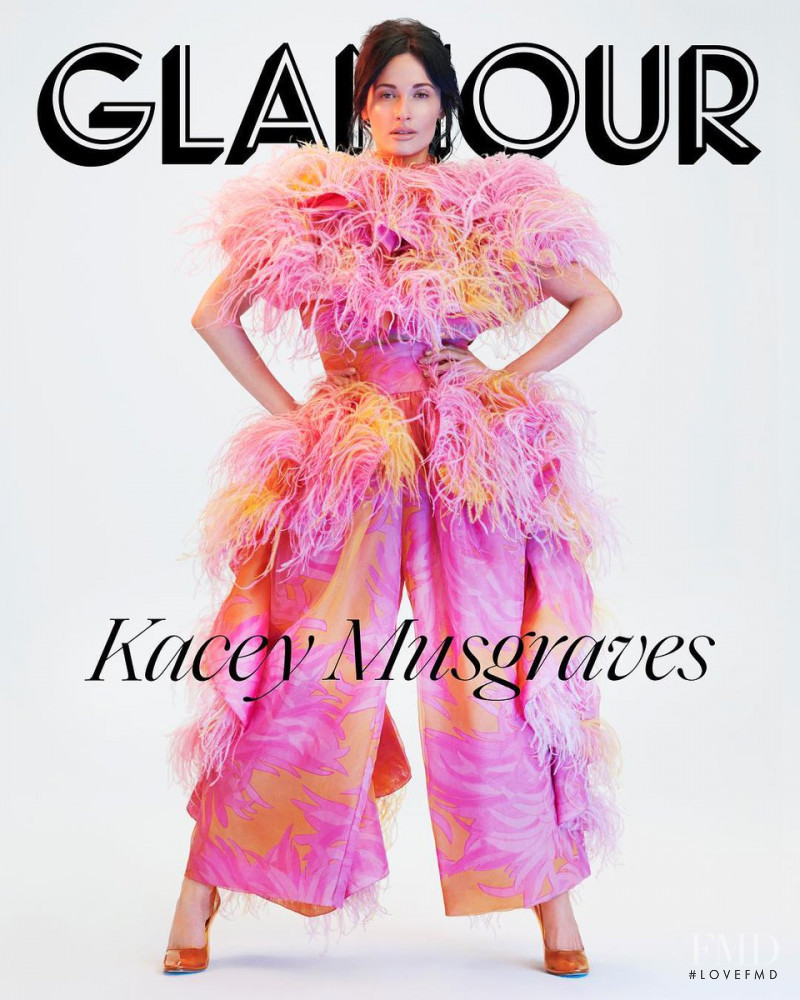 Kasey Musgraves featured on the Glamour USA cover from March 2019