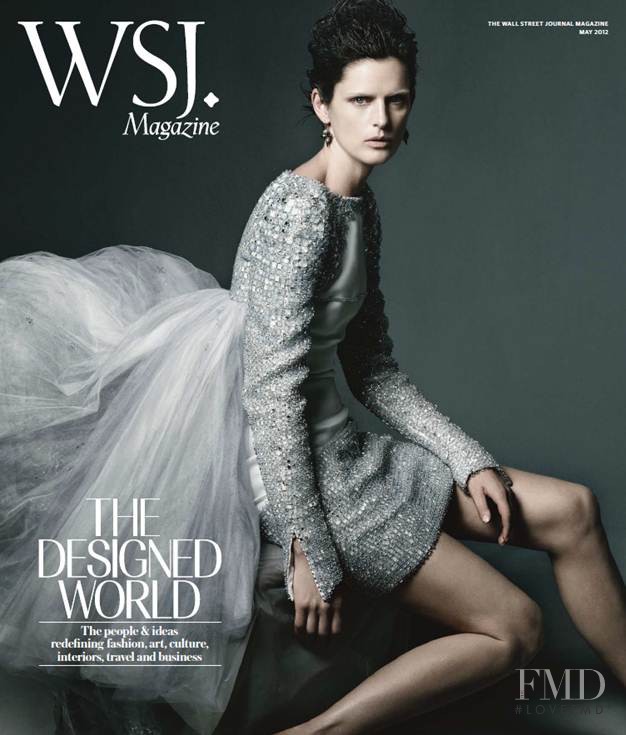 Stella Tennant featured on the WSJ cover from May 2012
