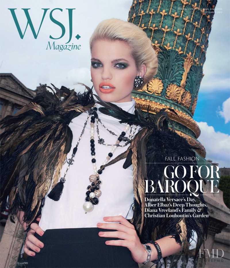 Daphne Groeneveld featured on the WSJ cover from September 2012