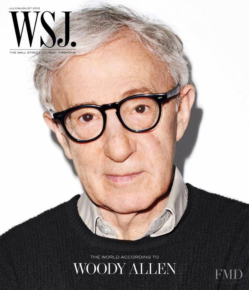 Woody Allen featured on the WSJ cover from July 2013