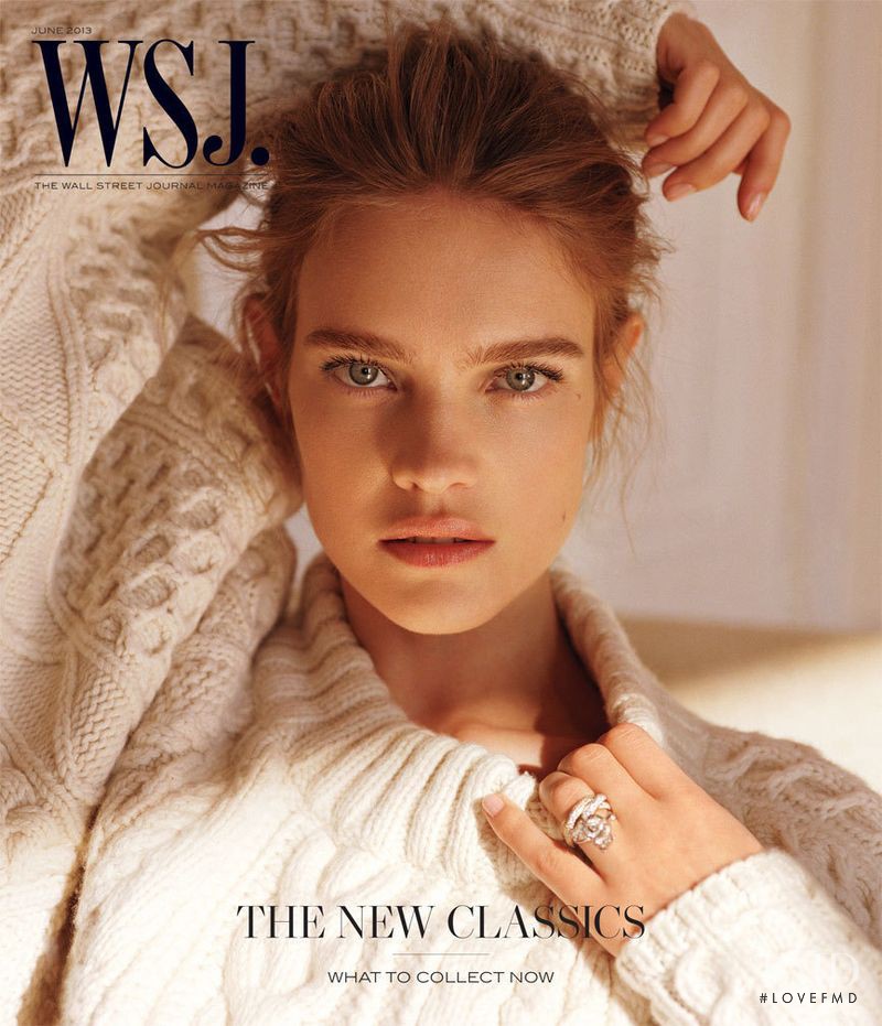 Natalia Vodianova featured on the WSJ cover from June 2013