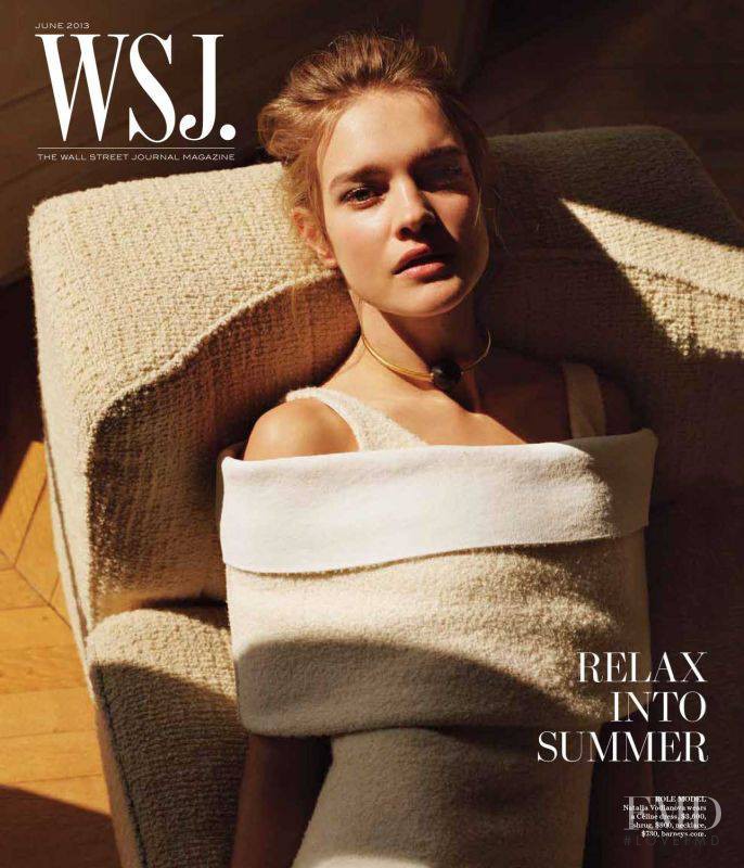 Natalia Vodianova featured on the WSJ cover from June 2013
