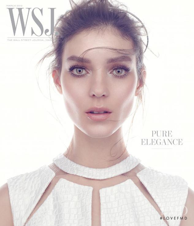Kati Nescher featured on the WSJ cover from March 2013