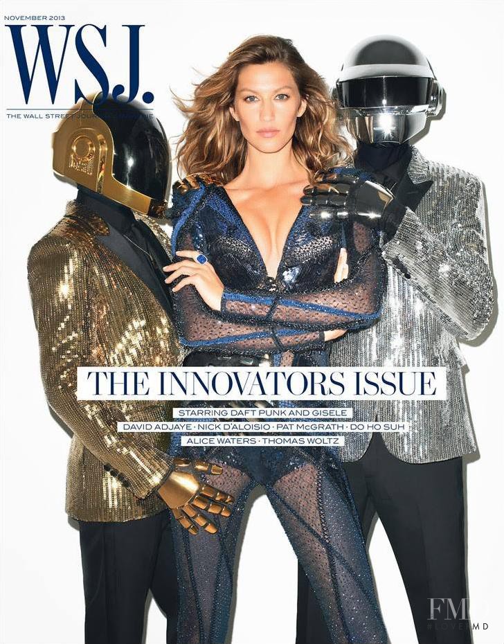 Gisele Bundchen featured on the WSJ cover from November 2013