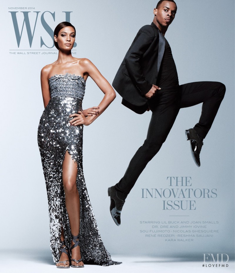 Joan Smalls featured on the WSJ cover from November 2014