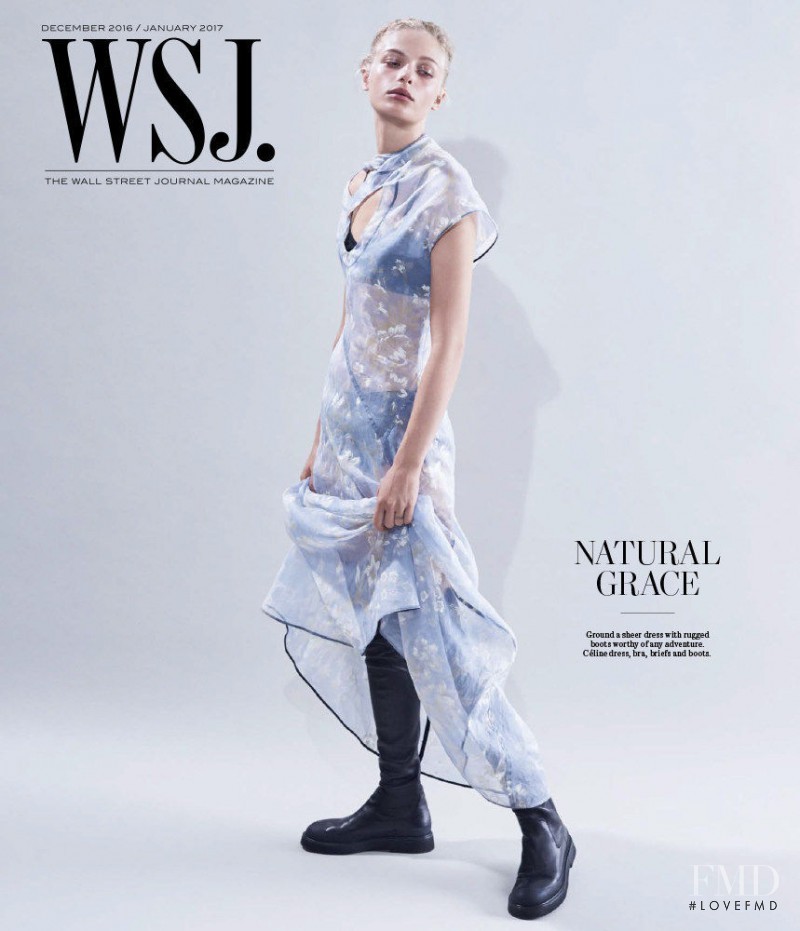Frederikke Sofie Falbe-Hansen featured on the WSJ cover from December 2016