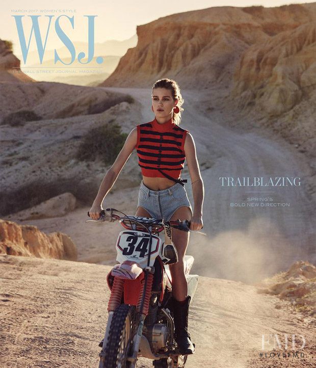 Luna Bijl featured on the WSJ cover from March 2017