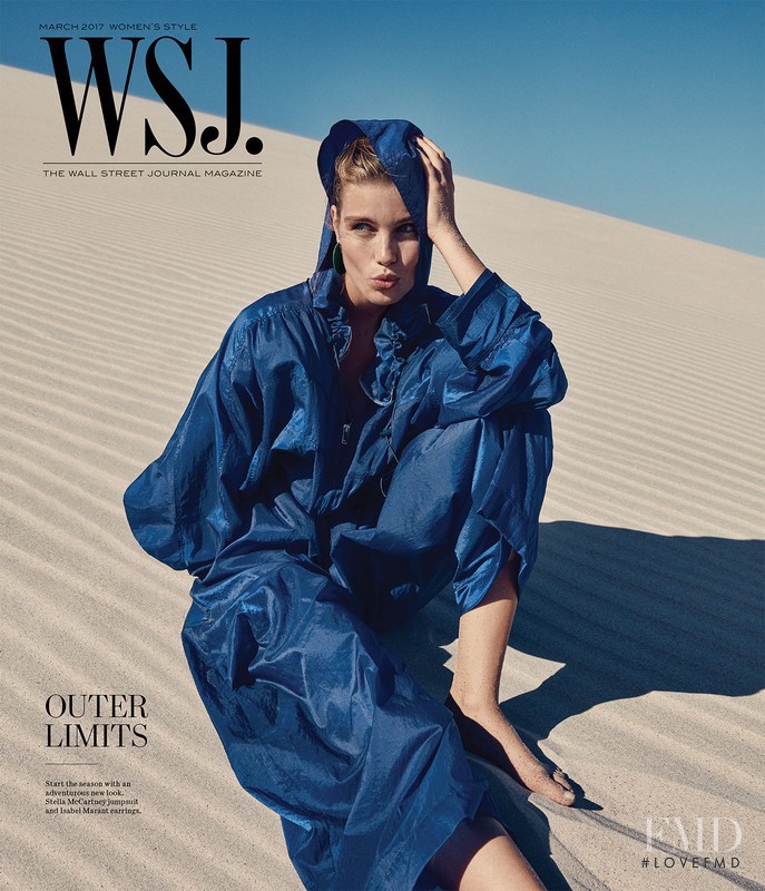 Luna Bijl featured on the WSJ cover from March 2017