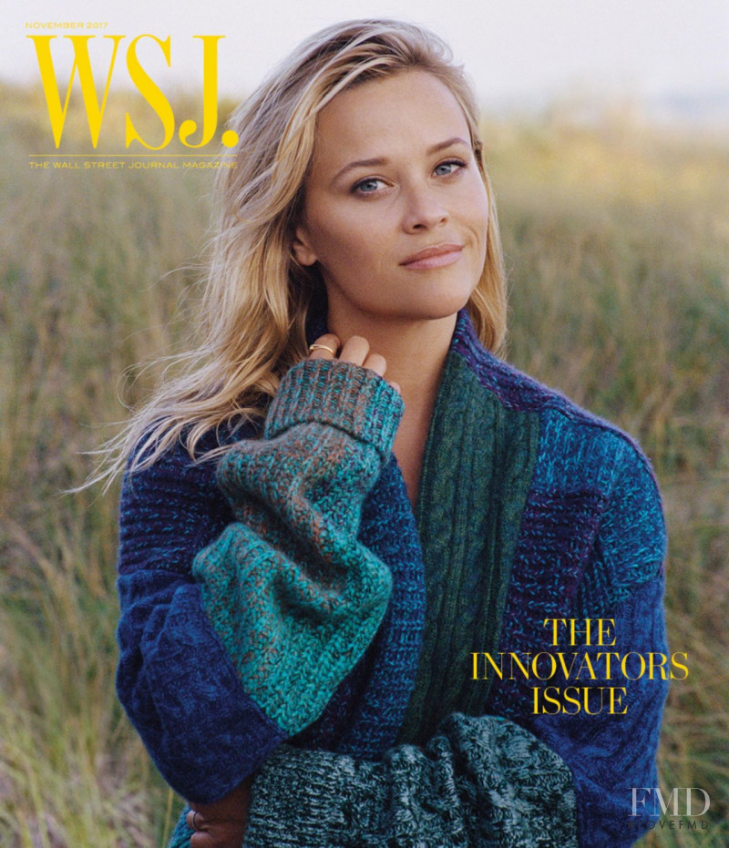 Reese Witherspoon  featured on the WSJ cover from November 2017