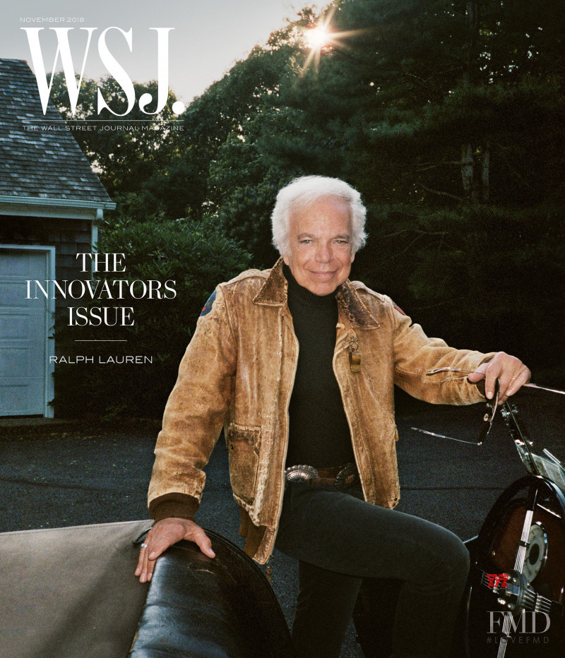 Ralph Lauren  featured on the WSJ cover from November 2018
