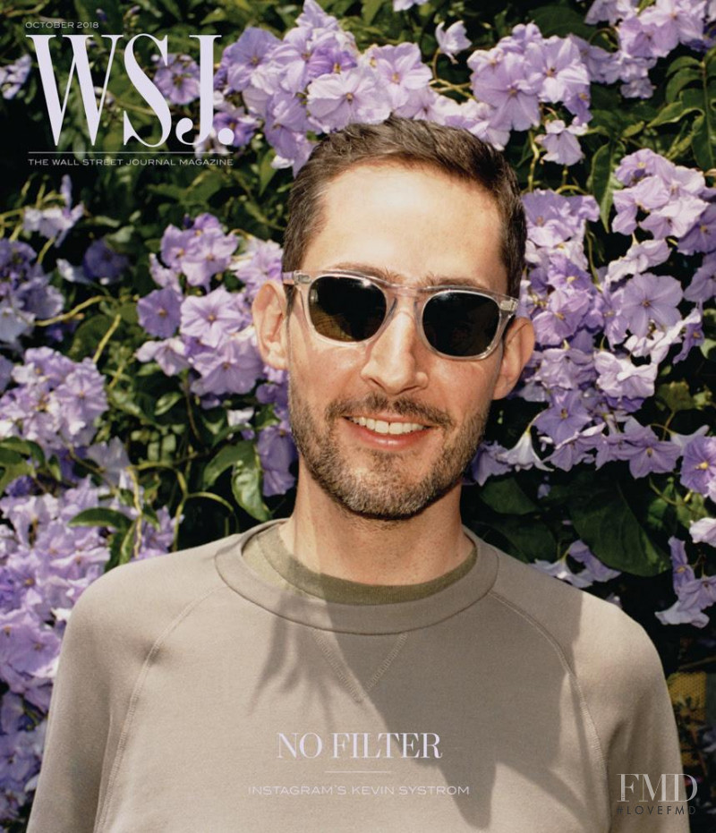 Kevin Systrom featured on the WSJ cover from October 2018