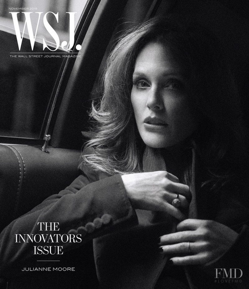 Julianne Moore featured on the WSJ cover from November 2019