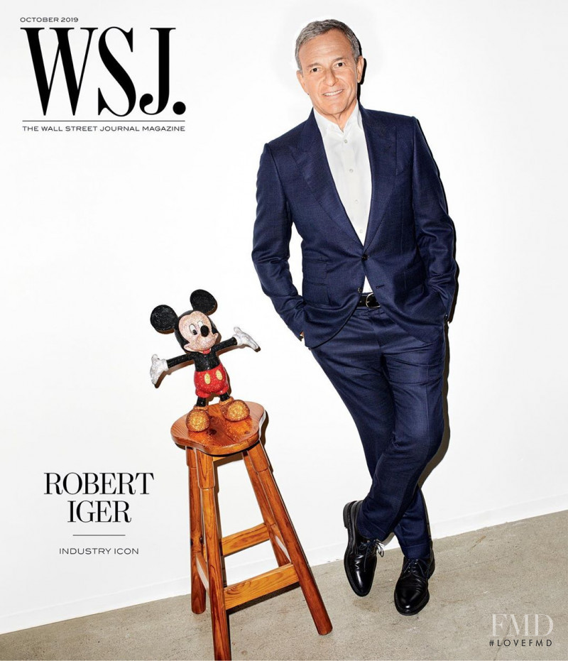 Bob Iger featured on the WSJ cover from October 2019