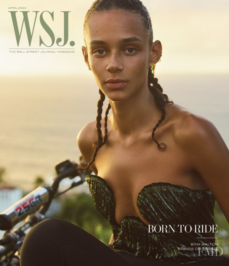 Binx Walton featured on the WSJ cover from April 2020