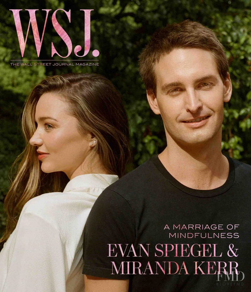 Miranda Kerr featured on the WSJ cover from July 2020