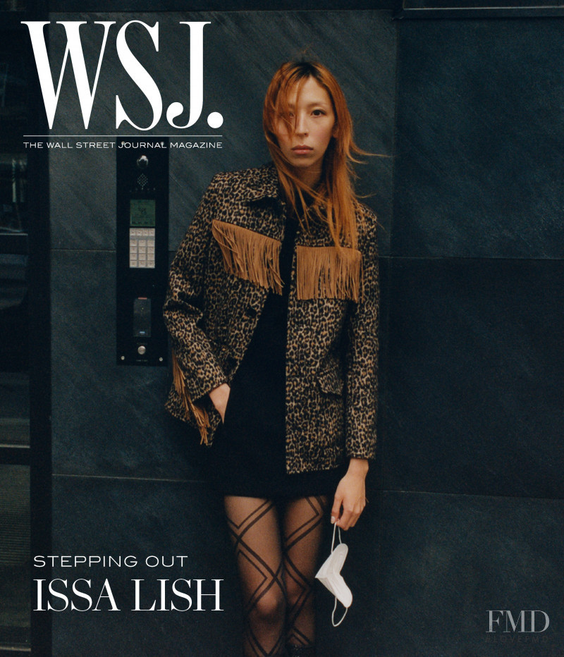 Issa Lish featured on the WSJ cover from July 2020