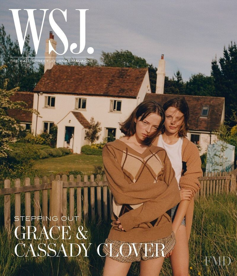 Grace Clover, Cassady Clover featured on the WSJ cover from July 2020