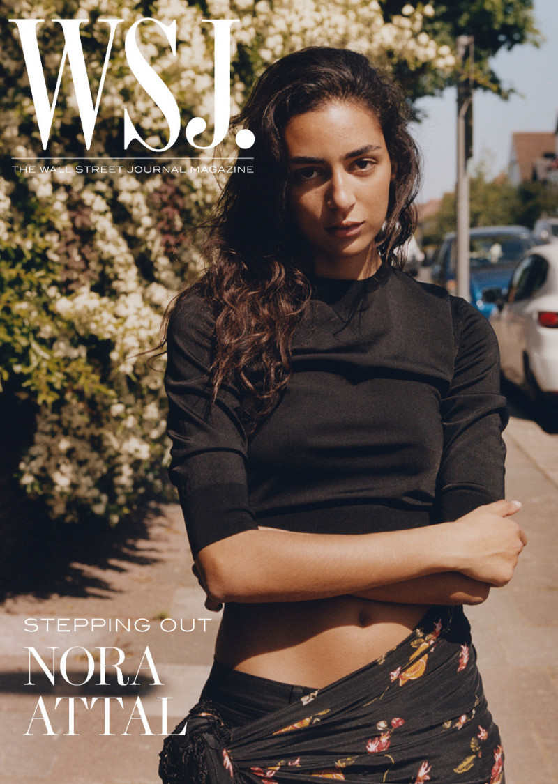 Nora Attal featured on the WSJ cover from July 2020