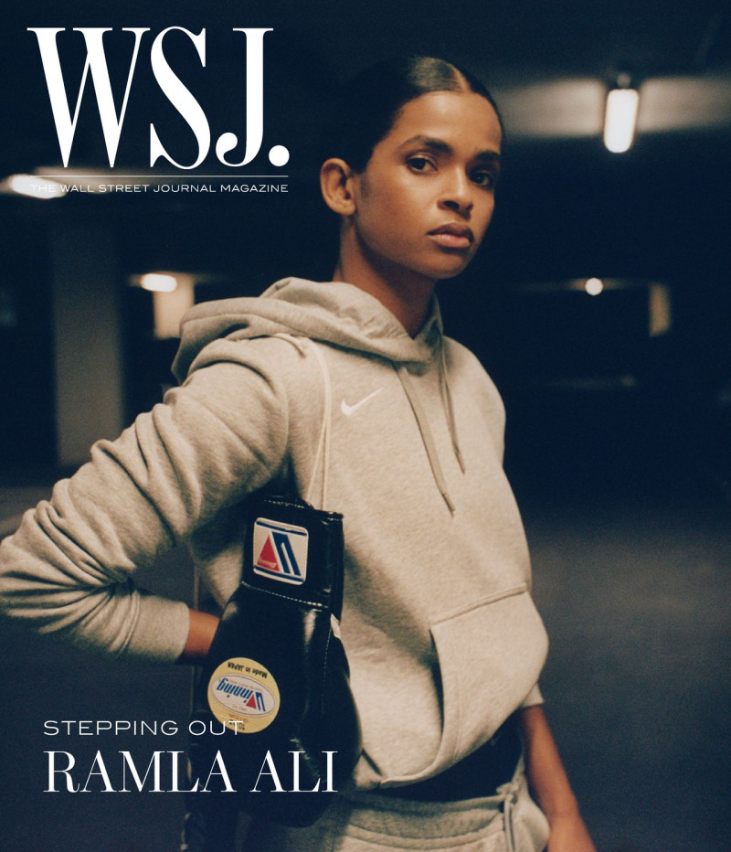 Ramla Ali featured on the WSJ cover from July 2020