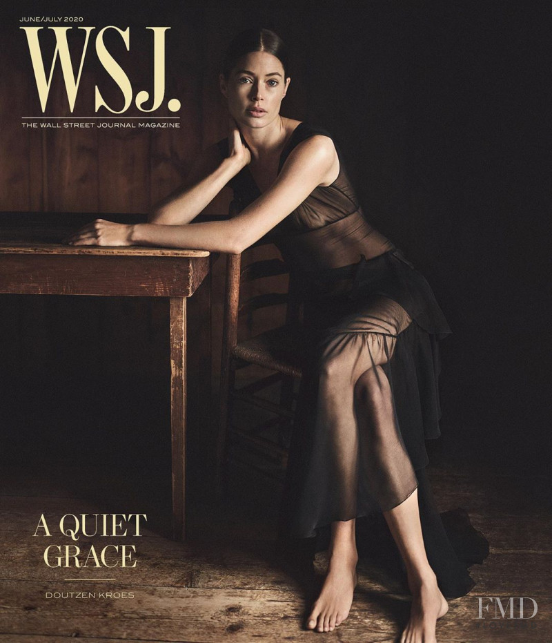 Doutzen Kroes featured on the WSJ cover from June 2020