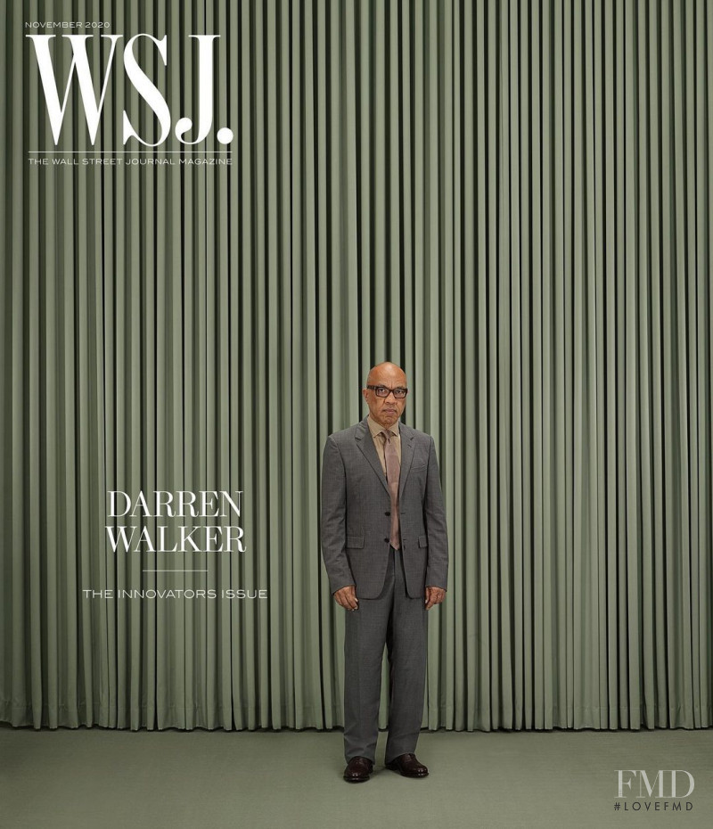 Darren Walker featured on the WSJ cover from November 2020