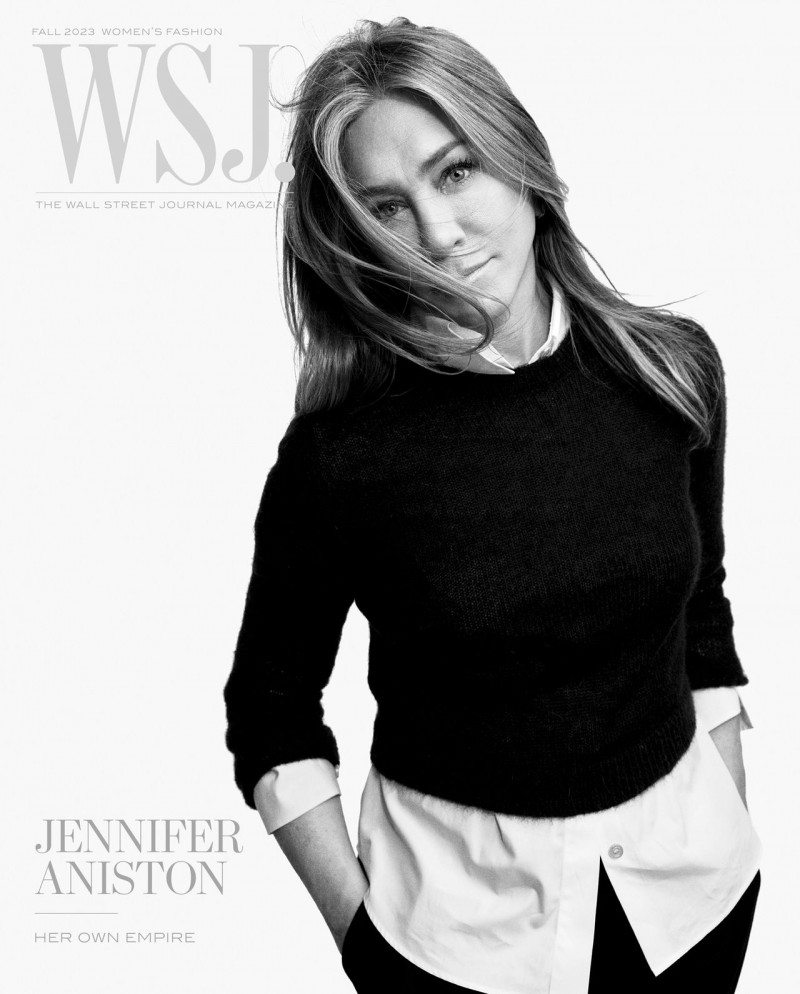 Jennifer Aniston featured on the WSJ cover from September 2023
