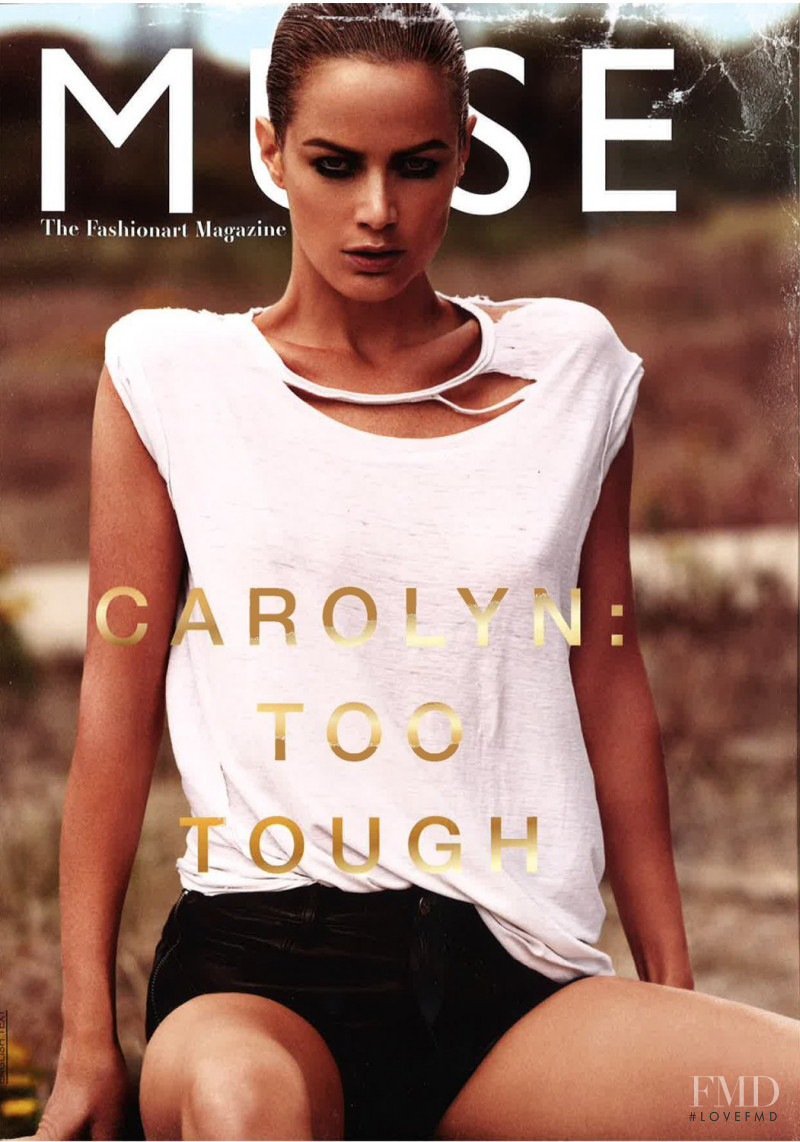 Carolyn Murphy featured on the Muse cover from December 2010